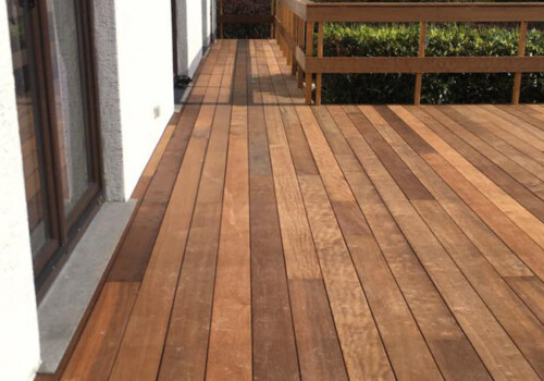 Terrasse en Itauba